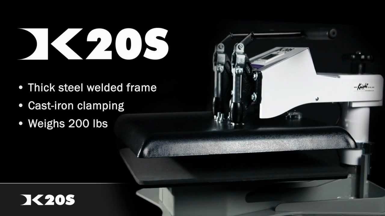 Geo Knight & Co Inc. DK20S Heat Press YouTube