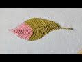 Amezing Leaf🌿🏵️🌿 Hand Embroidery/कढ़ाई/(@ira creations 786)