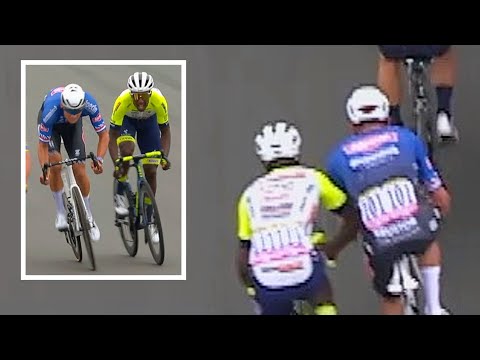 Video: Mathieu Van Der Poelis ir Gregas LeMondas kovoja su Chrisu Froome