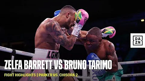 FIGHT HIGHLIGHTS | Zelfa Barrett vs. Bruno Tarimo