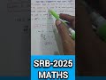 SRB-2025, Maths, Tnpsc-group-2,2A,4,1,DRB/DCCB, Tntet-1,2, RRB JE DMS CMA CS MS, SSC-CGL,Trust, NMMS