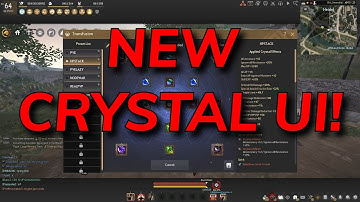 New Crystal UI And How To Setup Hotkey! | Black Desert Online