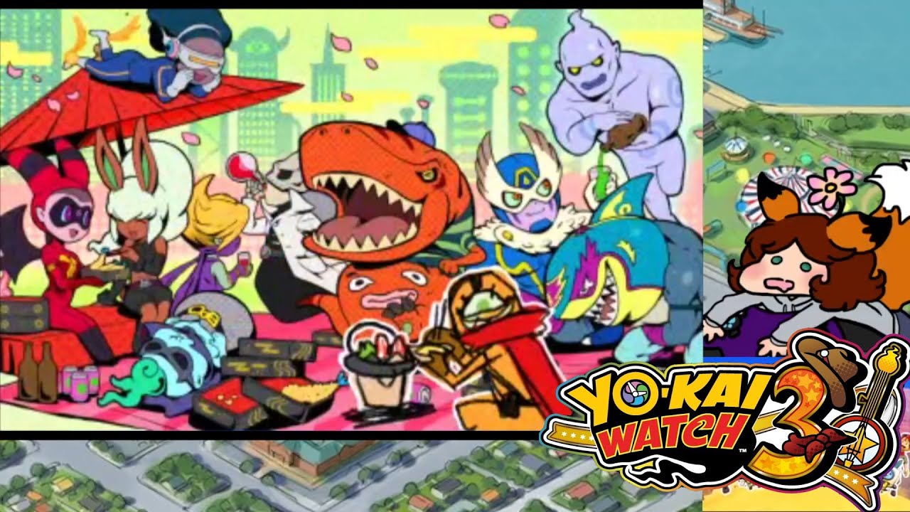 Let's Stream: Yo-Kai Watch 3 [Part 38] Facing the Ghoulfather in SPACE ...