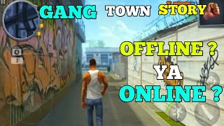 GANG TOWN STORY. OFFLINE? ONLINE?   gang town story  mobile gameplay offline hai ya online? 🤔 screenshot 3