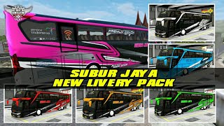 Mod Bussid Jetbus 3 Subur Jaya Livery Terbaru, Bonus Vector Dan Polosan - Mod Jetbus 3 Shd Mn,