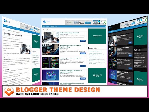 how to make blogger template | blogger theme design tutorial |  blogger theme