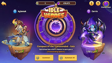 Idle Heroes - Opening 60 Cores In FATE!