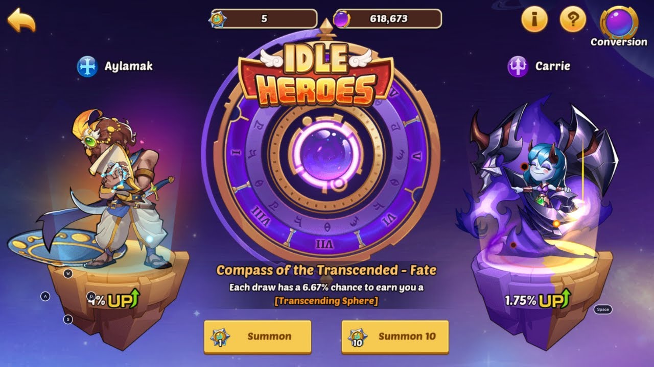 Idle Heroes - Opening 60 Cores In FATE! - YouTube