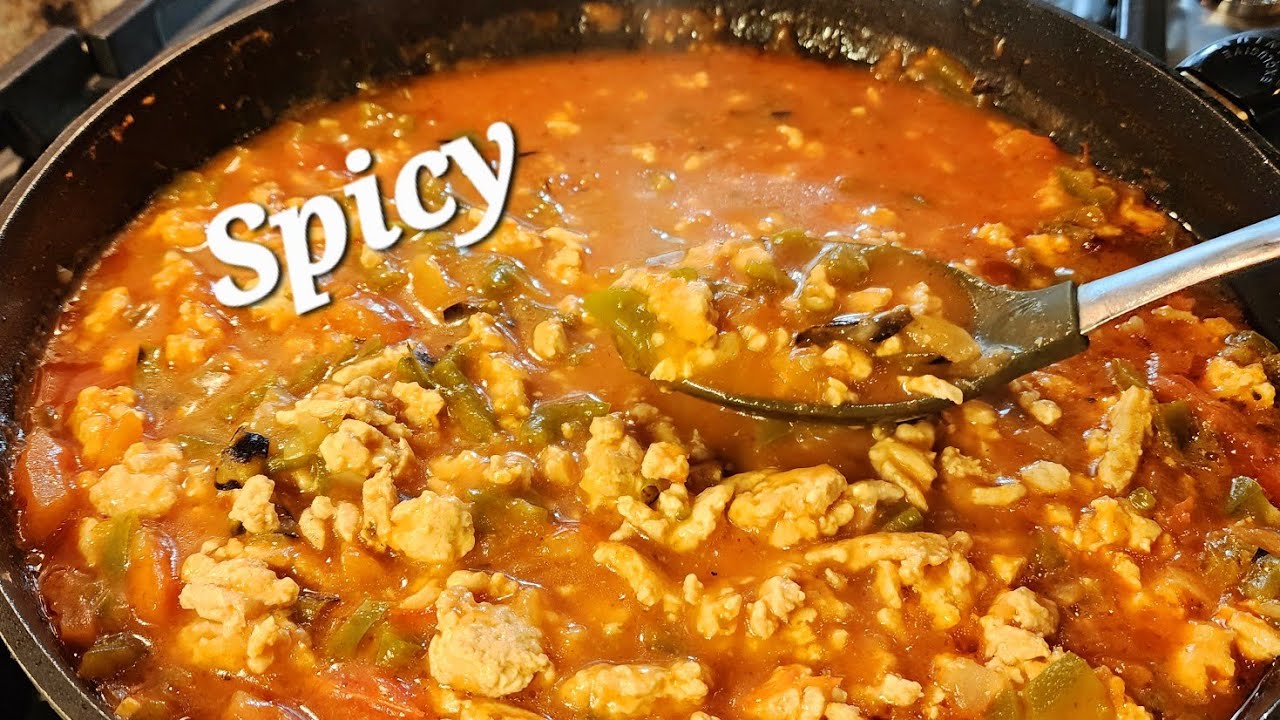 How to Make Turkey with Green Chili