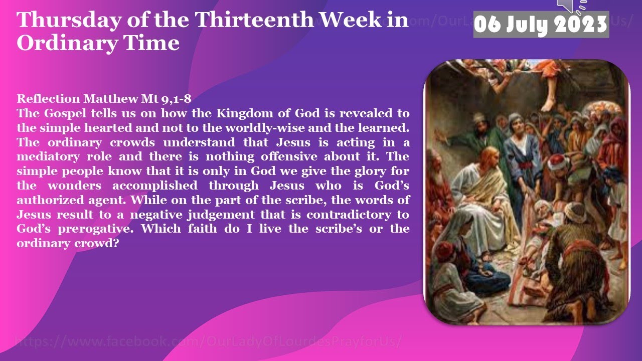 thursday-of-the-thirteenth-week-in-ordinary-time-06-july-2023-reading