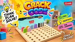 Crack Code by Wudly 🧠 | Fun Logic & Brain-Teasing Wooden Game for Kids