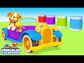 Le chiot trouve une voiture ancienne ! Véhicules d'assistance : dessin animé en français pour enfant