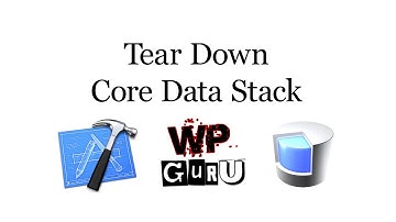 How to Tear Down your Core Data Stack in iOS