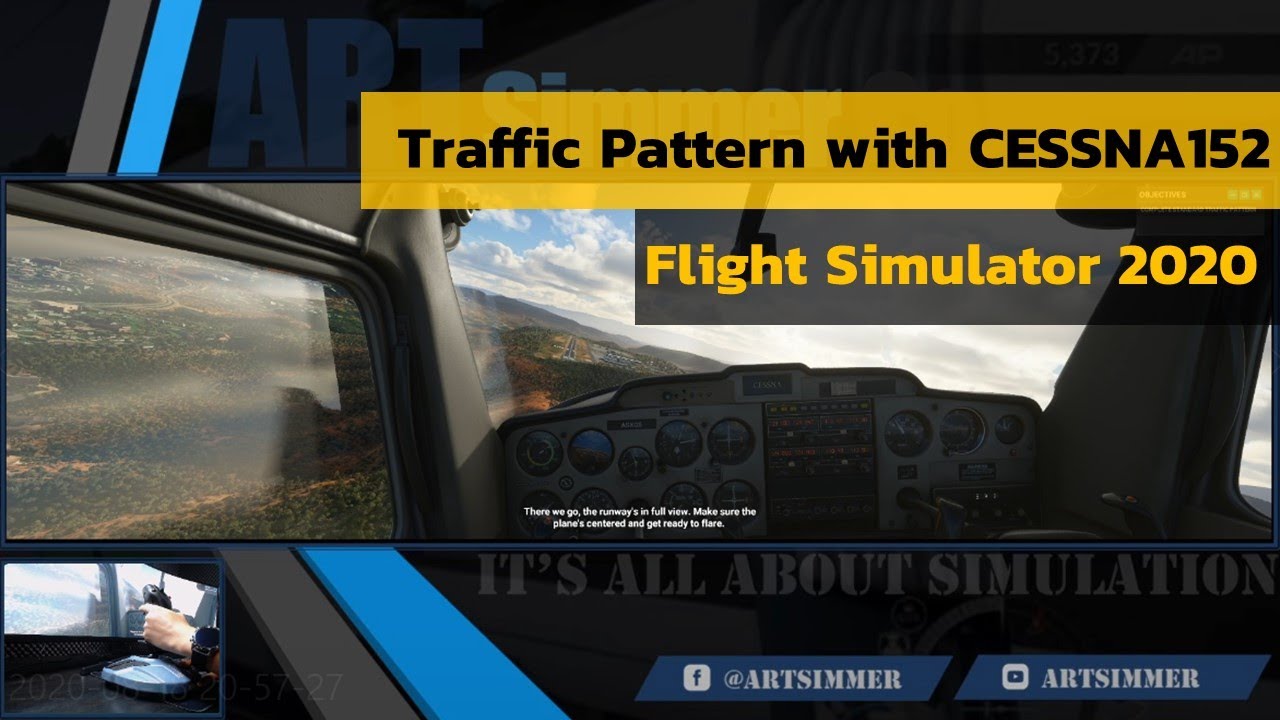 Traffic Pattern Lessons Traffic Pattern Lesson in Microsoft Flight Simulator 2020 - YouTube