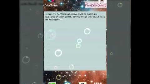 Colour Switch walkthrough