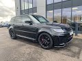 Bd21 dzl 2021 range rover sport svr 575ps only 11800 miles