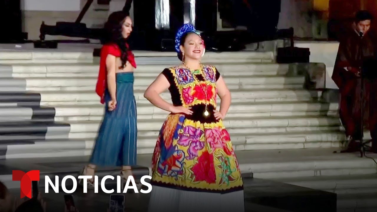 Evento de moda busca proteger la riqueza cultural mexicana | Noticias Telemundo