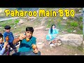 Paharoo main bbq party with drone  mintoo family vlogs