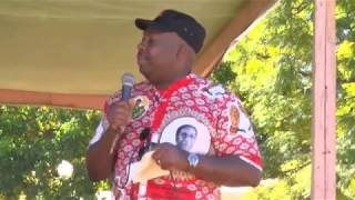 Saviour Kasukuwere rally with Emerson Mnangagwa in Headlands