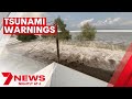 Australia faces tsunami warnings as Tonga remains cut off following volcano eruption | 7NEWS