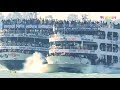 ভয়ঙ্কর রুপ ধারন করে মুহূর্তেই ওভারটেক করলো ঈগল || Eagle_3 vs Tashrif_3 Overtake || CruiseShipBD 2019