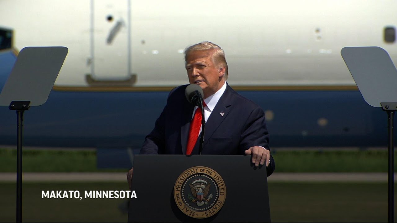 Trump mocks Biden, but mixes up own facts