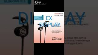 Soundplus Earphone Athena .. Suara Jernih.. Fullb.. Ready Stok..