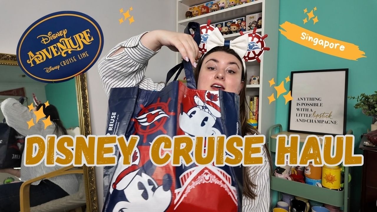 Disney Adventure Cruise HAUL! 🛳️✨ | Disney Cruise Line + Singapore