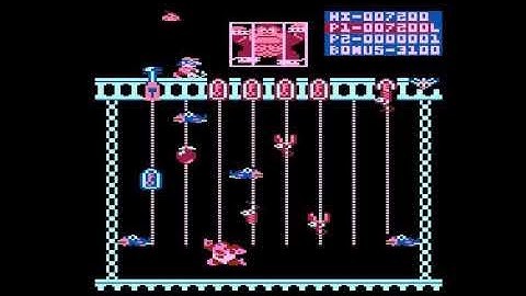 DONKEY KONG JUNIOR Title version 2015 !!! ATARI 800 XL