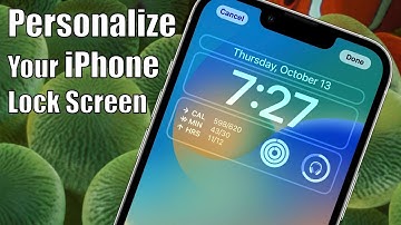 How to Customize Your iPhone Lock Screen on iOS 16 or Newer!