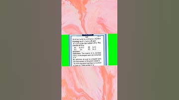 What is the condition for topology?||Is T Infinity a topology||Is topology used in real life?