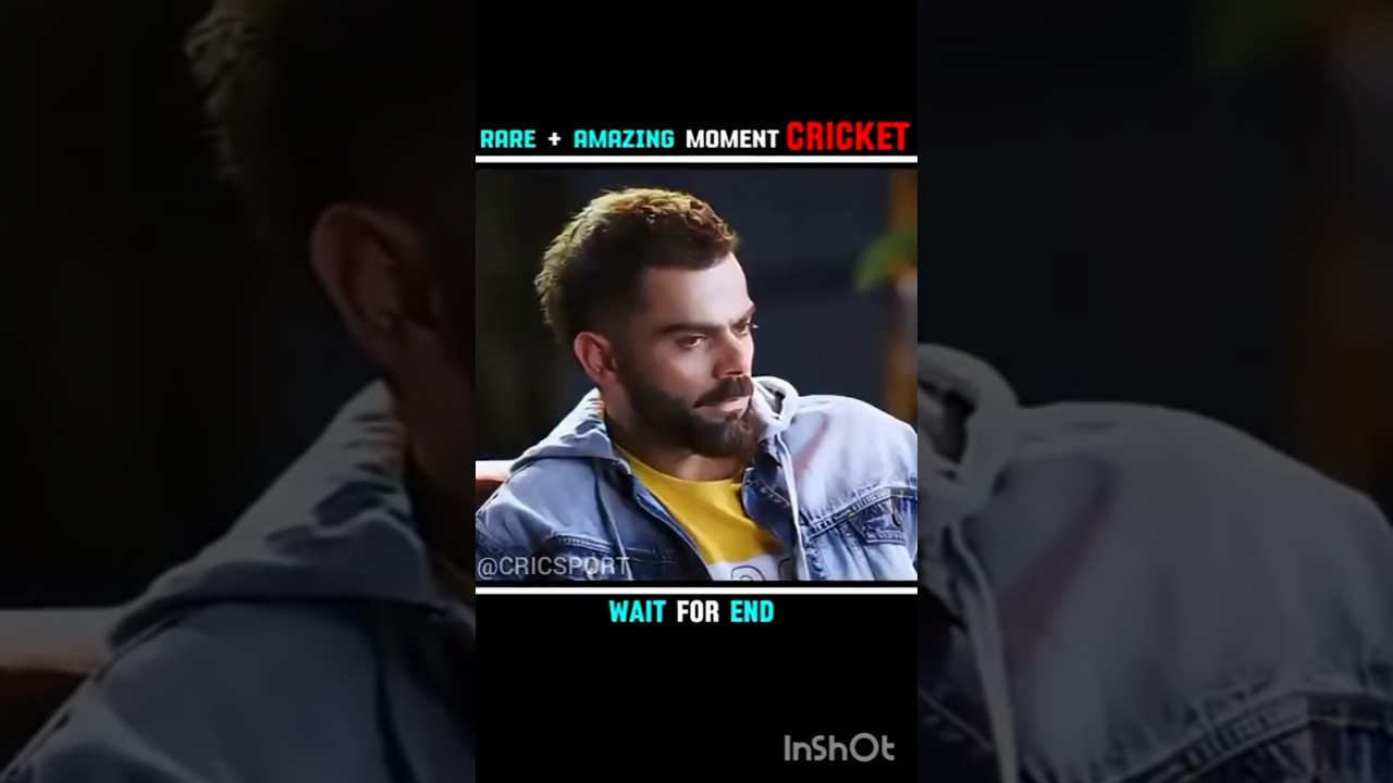 RARE MOMENTS IN CRICKET 🏏|| 