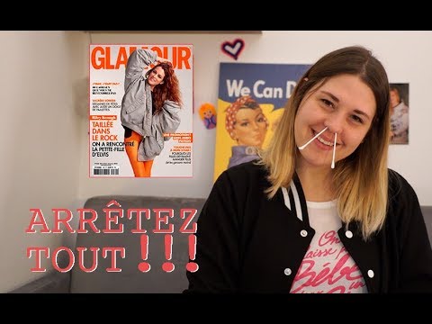 GLAMOUR décembre-janvier 2018 // Tania Dutel // ARRÊTEZ TOUT