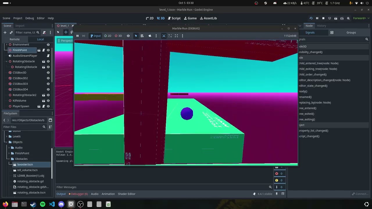 Ps1 Marble Game Prototype Godot 4.4
