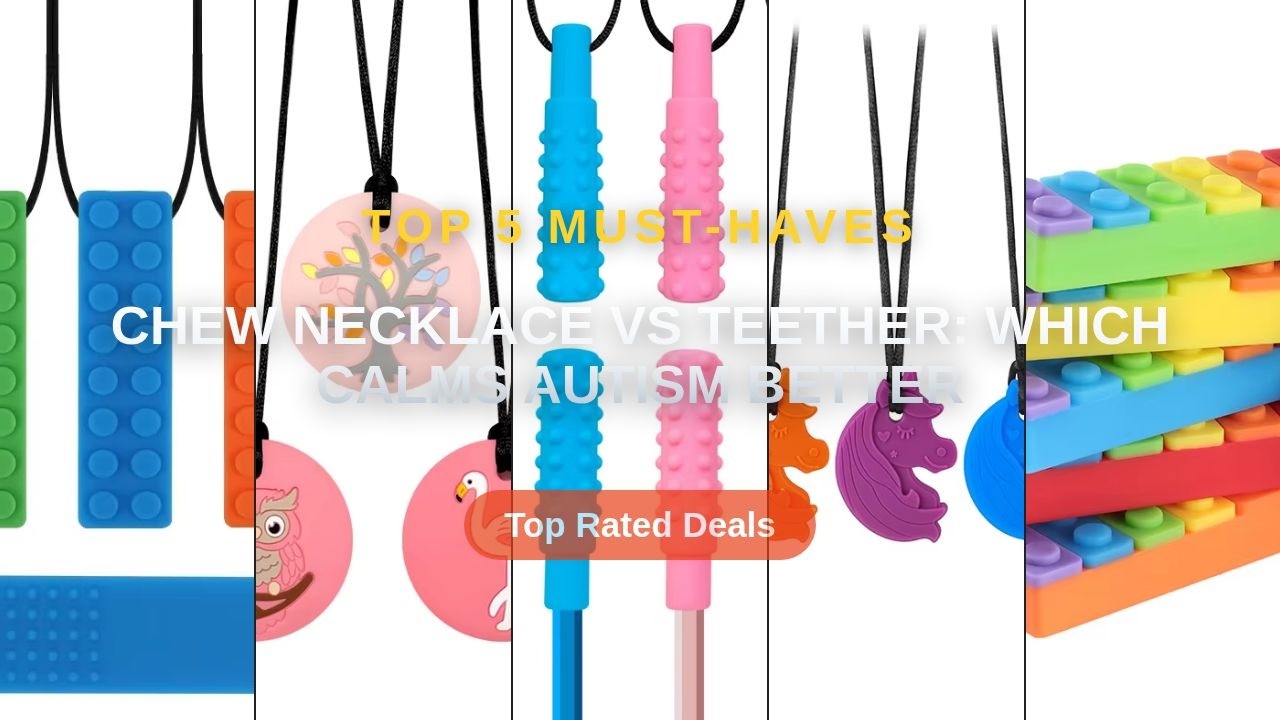 Chew Necklace vs Teether: Which Calms Autism Better - YouTube