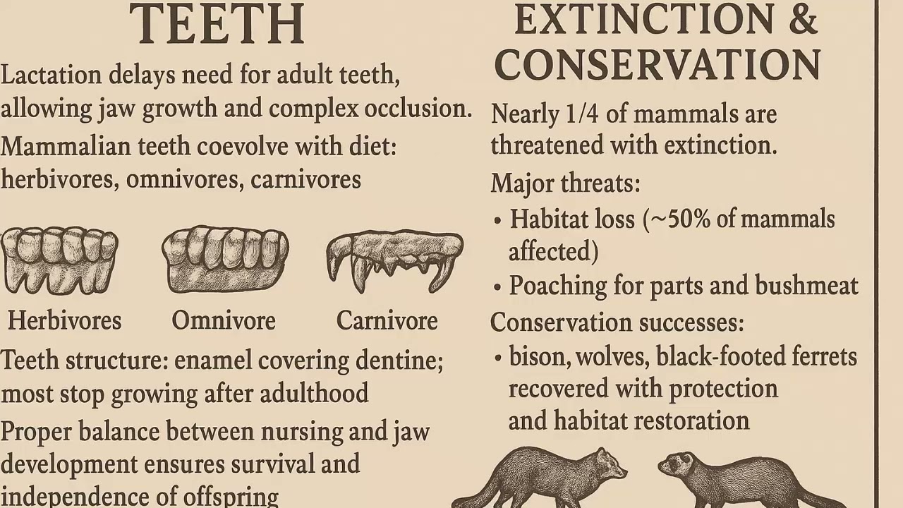 Почему млекопитающие уникальны: полное руководство по волосам и молочным зубам