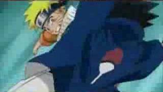 Naruto AND Sasuke - red