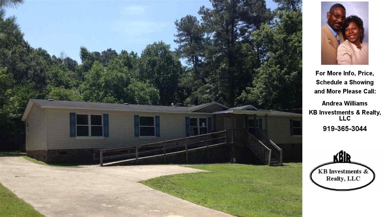 961 Bunn Elementary School Road, Bunn, NC Presented by Andrea Williams