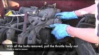 Throttle Body Removal Renault Clio D7F Engine