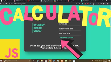Create Dynamic  Grade Calculator ✅ using JavaScript + HTML5 & CSS ✔️ | with Source Code 🌟