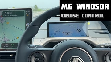 MG Windsor EV Cruise Control Explained | How to Use It Like a Pro!