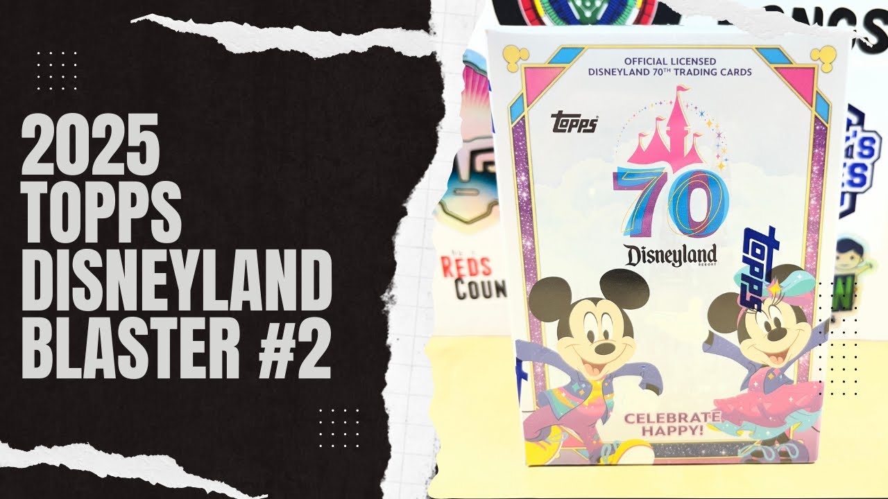 2025 Topps Disneyland 70th Anniversary Blaster Box #2 with Lil