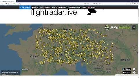 How to use the flight tracker on flightradar.live