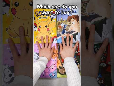 Which one do you want to buy? 무엇을 사고 싶나요? #blindbag #papercraft #paperdiy #paperasmr #papersquishy