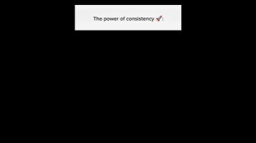 "All You Need Is This💯💯🚀" #consistency #quotes #motivation #success #wealthmindset #shorts