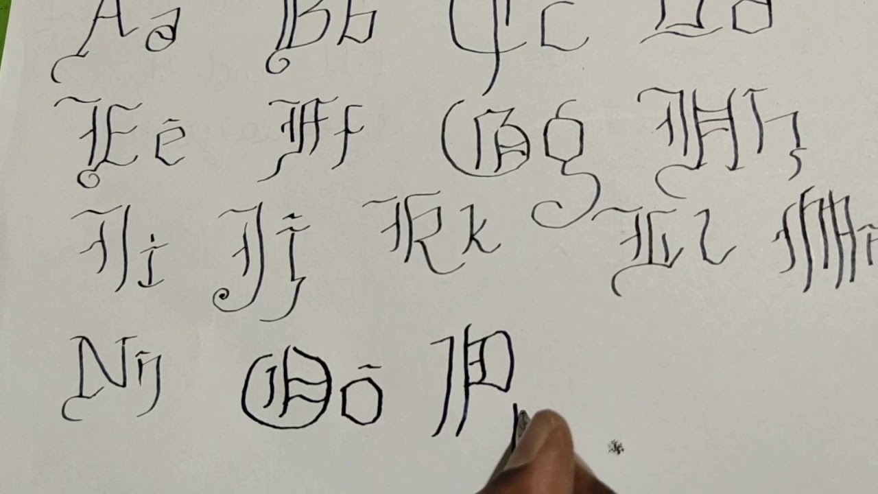 How to write in calligraphy very easily ||Calligraphy|| ||very easily ...