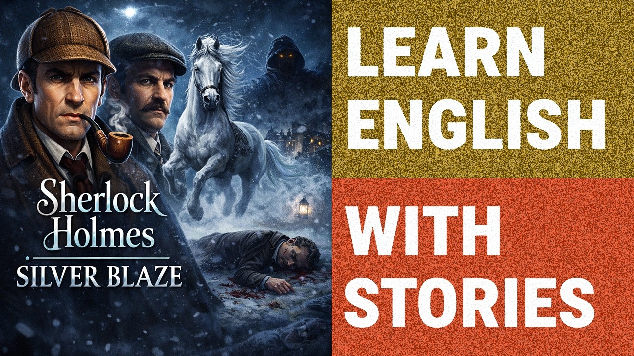 Sherlock Holmes: The Silver Blaze | A Silent Mystery | British English Story (Intermediate)