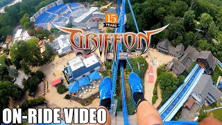 Griffon Front Seat POV - Busch Gardens Williamsburg (4k 60fps)