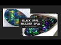 What is the Difference between Australian Boulder Opal vs Black Opal?