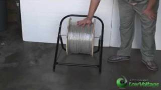 Cable Caddy Reel Stand for Bulk Cable